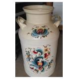 Hand Painted Vintage Milk Can