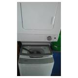 Whirlpool 1.6 cu.ft Electric Stacked Laundry Center 6 Wash cycles and AutoDry.