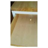 Butcher Block Top Base  Cabinet.