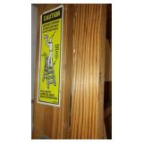 6 ft. Keller Fiberglass and Wood Ladders (2).
