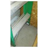 6 ft. Keller Fiberglass and Wood Ladders (2).