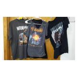 Concert Ts, Hendrix, Def leopard, Dity P and Notorious.