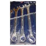 Assorted Combination / Box Wrenches. 24 pc, 9 pc and 8 pc.