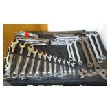 Assorted Combination / Box Wrenches.