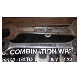 Assorted Combination / Box Wrenches.