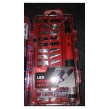 Lighted Screwdriver, X-acto Knife and Dremel Tool.