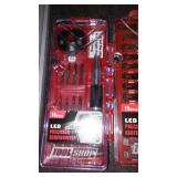Lighted Screwdriver, X-acto Knife and Dremel Tool.