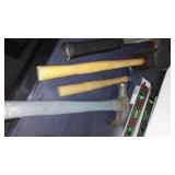 Hammers, Pry Bars, Pipe Wrenches and more.