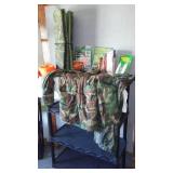 Camo Poncho, Lights And More.