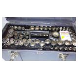 Stack On Toolbox W/Sockets And Ratchets.