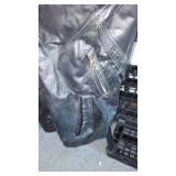 Harley Davidson Leather Jacket And Belt!
