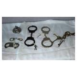 Authentic Hand Cuffs With Keys.