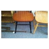 Wood Chairs (4) and More.