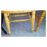 Wood Chairs (4) and More.