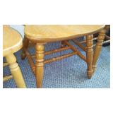 Wood Chairs (4) and More.
