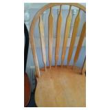 Wood Chairs (4) and More.