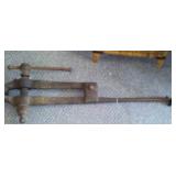 Black Smithing Peg Leg Vise