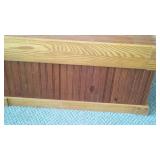 Wood Storage Chest