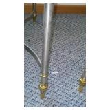 Glass Top Accent Tables (2)