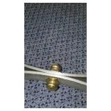 Glass Top Accent Tables (2)