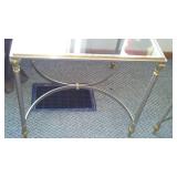 Glass Top Accent Tables (2)