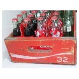 Coca-Cola, Coke  Vintage Wood Crate With Contents (2)