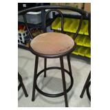 Metal Swivel Bar Stools (3).