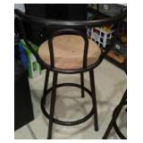 Metal Swivel Bar Stools (3).