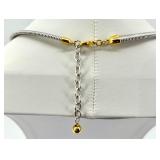 Collection of Black and Silver Tone Fashion Jewelry Necklaces and Earrings