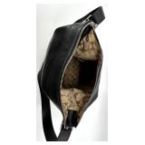 Coach Black Leather Crossbody Shoulder Bag