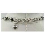 Set of 5 Fashion Necklaces with Pendants and Blue Accents