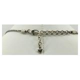 Set of 5 Fashion Necklaces with Pendants and Blue Accents