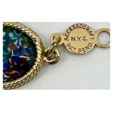 Vintage Jewelry Lot with Accessocraft Bracelet and Clip-On Earrings