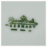 Rosenthal Germany Porcelain Dinnerware Set with Gold Floral Pattern