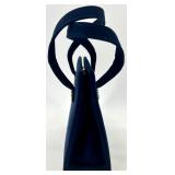 Set of 3 Elegant Vintage Handbags in Black and Navy