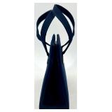 Set of 3 Elegant Vintage Handbags in Black and Navy