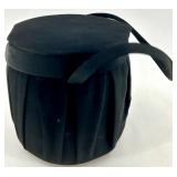 Set of 3 Elegant Vintage Handbags in Black and Navy