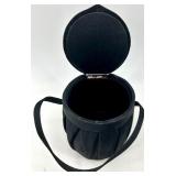 Set of 3 Elegant Vintage Handbags in Black and Navy
