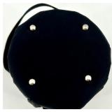 Set of 3 Elegant Vintage Handbags in Black and Navy