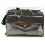 Nine West Metallic Chain Strap Shoulder Bag