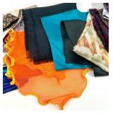 Collection of Vintage Ties and Assorted Scarves