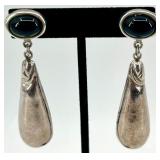 Sterling Silver Necklace and Mexico 925 Drop Earrings Set