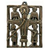 Wild Goose Studio Cold Cast Bronze Wall Plaque Christ the King