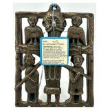 Wild Goose Studio Cold Cast Bronze Wall Plaque Christ the King