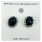 White House Black Market Jewelry Set with Two Necklaces and Two Pairs of Earrings