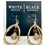 White House Black Market Jewelry Set with Two Necklaces and Two Pairs of Earrings