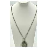 White House Black Market Jewelry Set with Two Necklaces and Two Pairs of Earrings