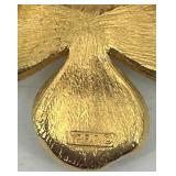 Floral Jewelry Set with Necklace, Earrings, Brooches, and Hair Clip including Trifari