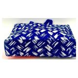 2 Tote Bags and 1 Purple Sequin Zipper Pouch