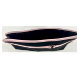 Zebra Print Duffel Bag with 2 Black and Pink Accessory Pouches